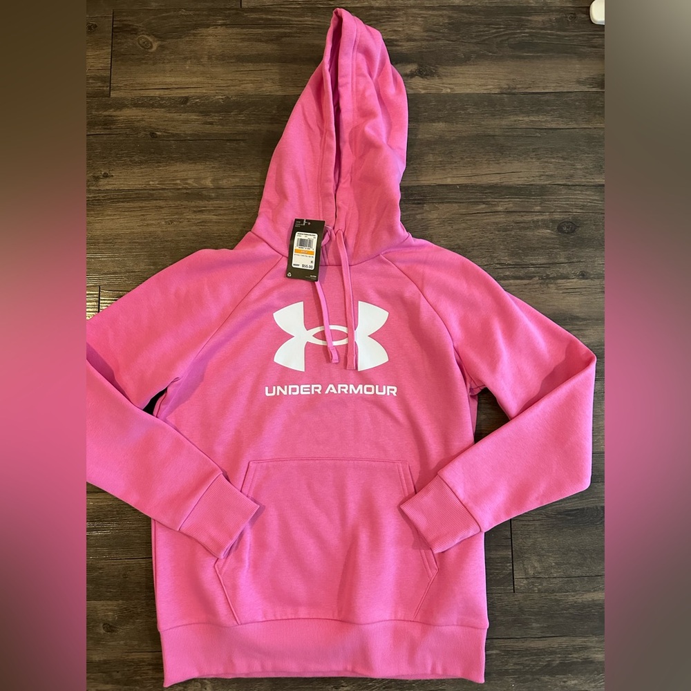 Under Armour Pink new Hoodie Size S